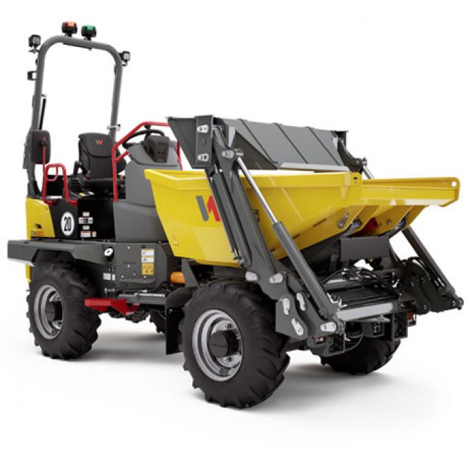 Dumper autocargable giratorio articulado 2000kg4x4