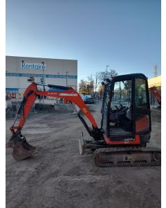 Miniexcavadora 2700 kg Cota 0 palanca implementos